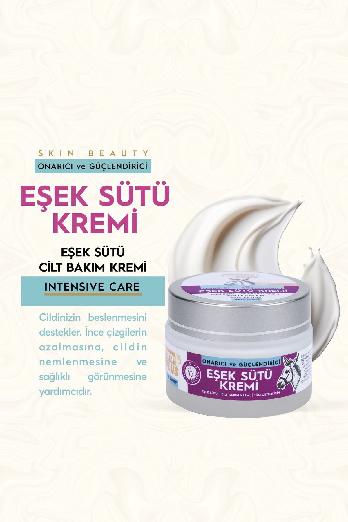 کرم صورت تعمیر و تقویت شیر خر 50 میل Softto Plus