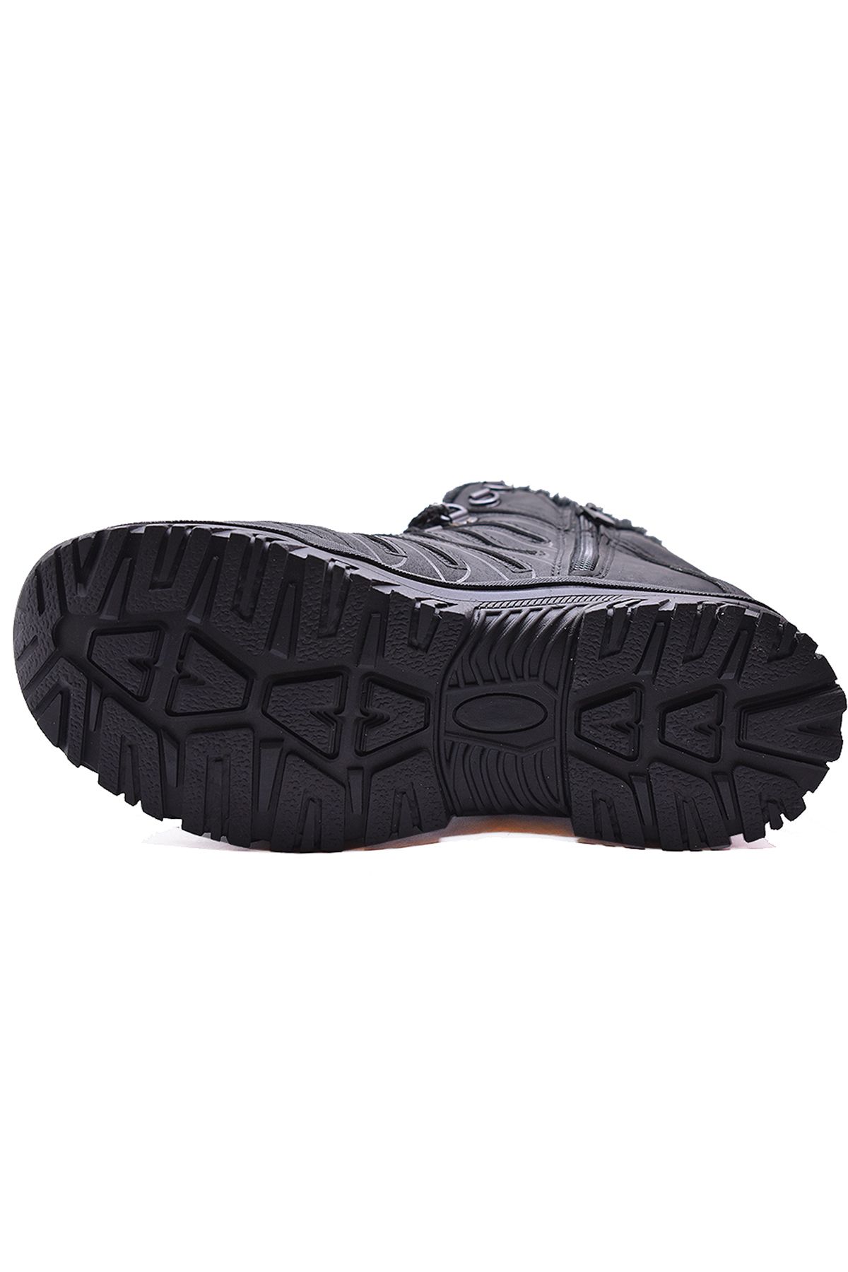 Dakırs-116 Orthopedics Comfortable Black Men's Boat Shoes (40-44) 7