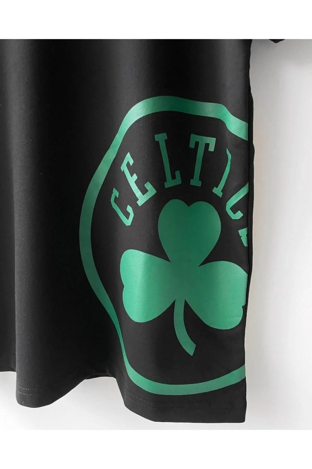 qubo sportswear & company  qubo Unisex Oversize Baskılı Pamuklu Bisiklet Yaka Kısa Kollu T-shirt - Görsel 2