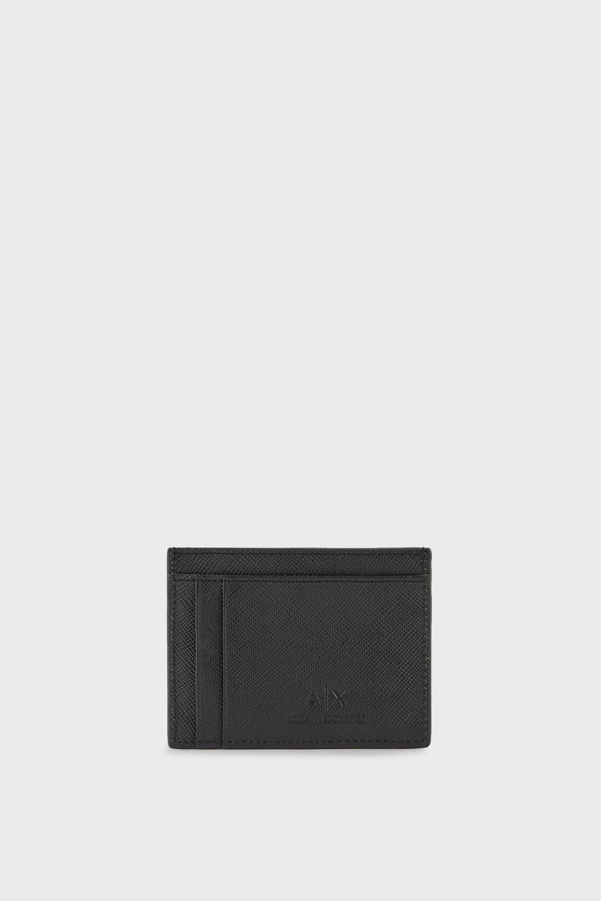 کارت دار مردانه آرم چرمی اصلی مقدس XM000169 AF12702 UC001 Armani Exchange