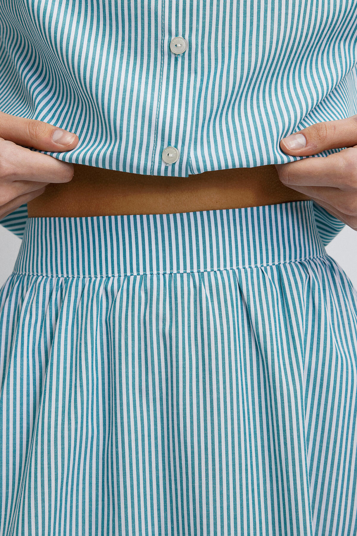 Touché Privé-POPLIN VEST SKIRT SET 5
