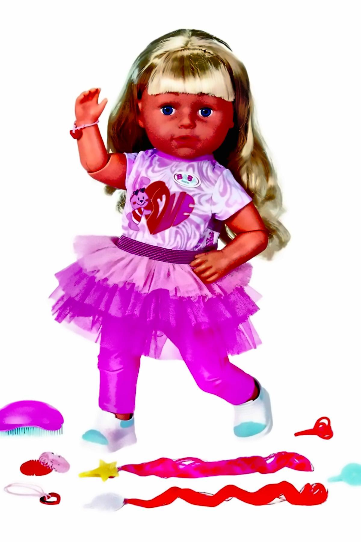 OMZ lemli Ayakta Durabilen Bebek Baby Born Sister Bebek Kız Çocuk