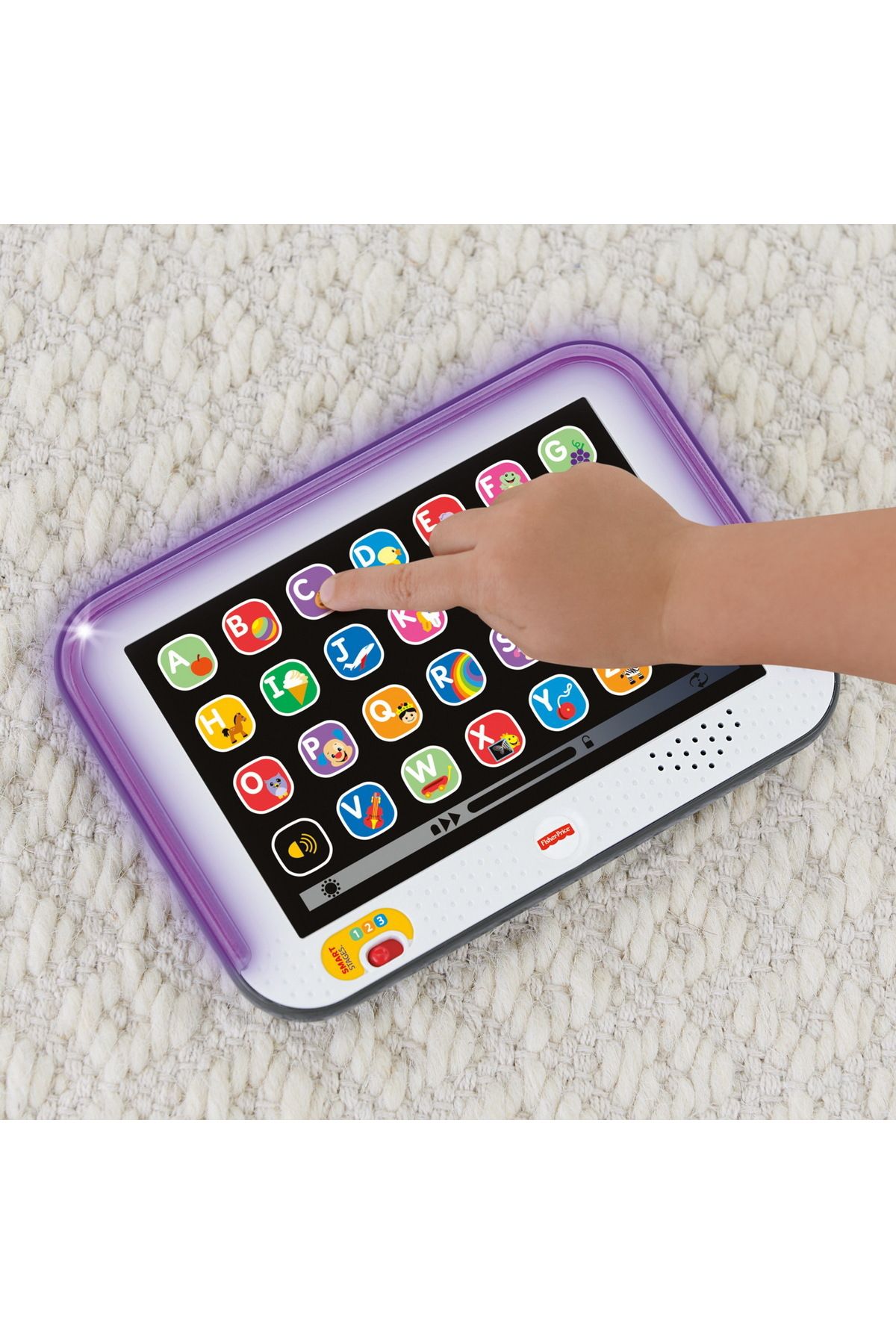 mattel-EDUCATIONAL TABLET WITH 3 LEVELS OF DEVELOPMENT IN ROMANIAN LANGUAGE FISHER PRICE 4
