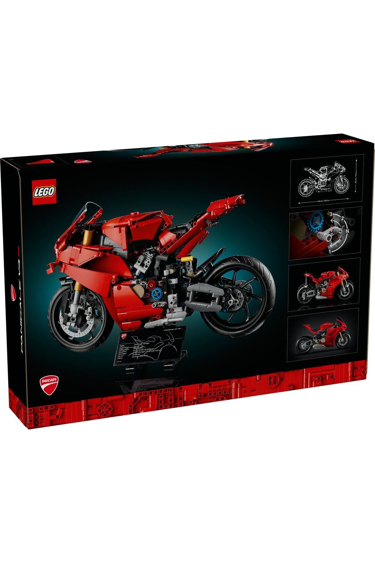 LEGO-Technic Motocicleta Ducati Panigale V4 S 42202 8