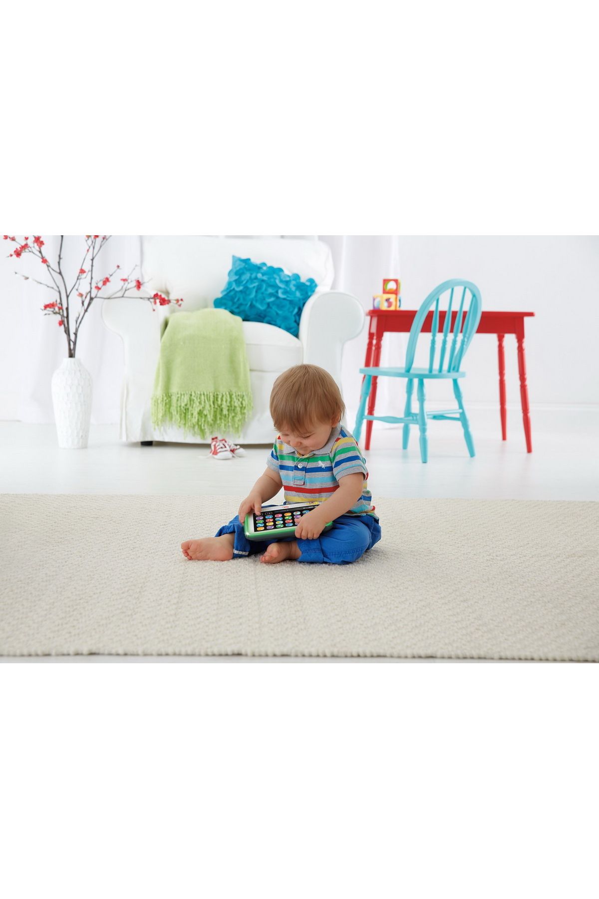mattel-EDUCATIONAL TABLET WITH 3 LEVELS OF DEVELOPMENT IN ROMANIAN LANGUAGE FISHER PRICE 3