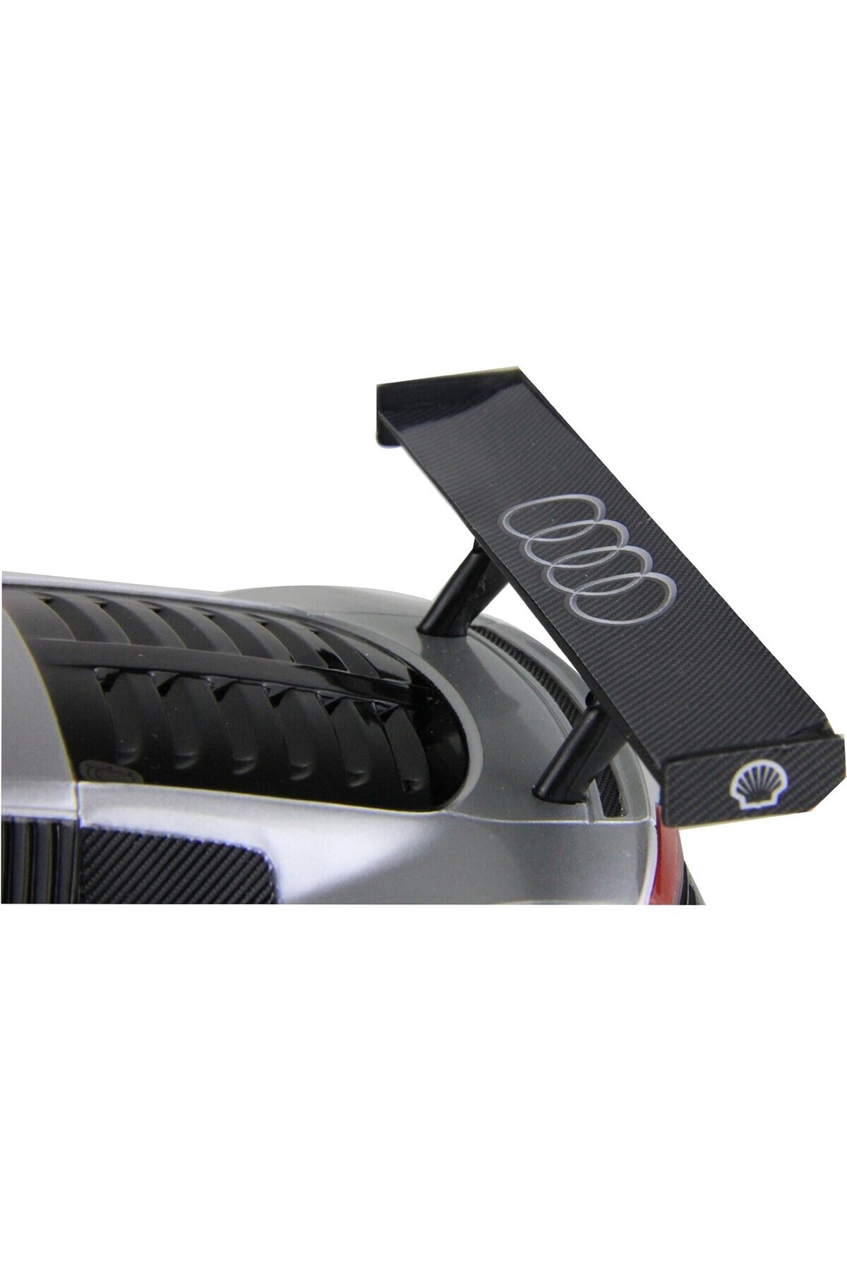 Rastar-REMOTE CONTROL CAR AUDI R8 SILVER WITH 1 TO 24 SCALE 5