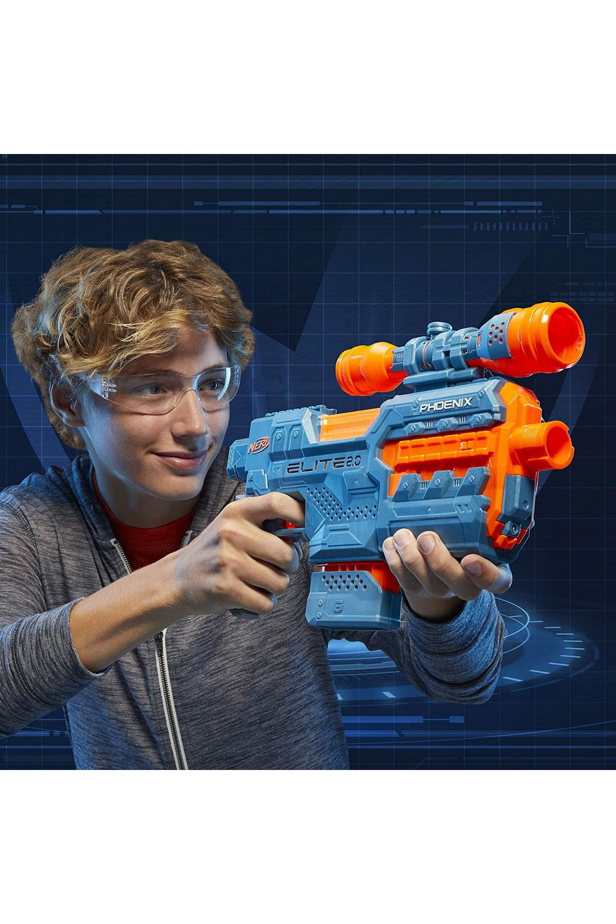 Hasbro-NERF BLASTER ELITE 2.0 PHOENIX CS6 3