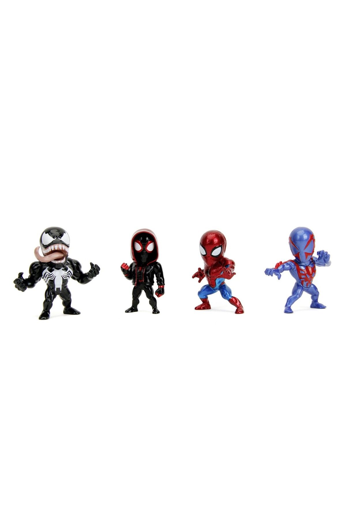 Simba-JADA MARVEL SPIDER MAN SET 4 FIGURINE METALICE 6.5CM 2