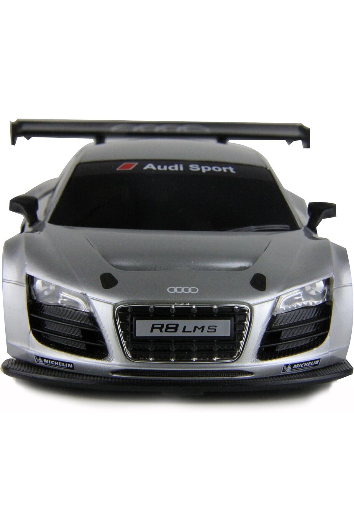 Rastar-REMOTE CONTROL CAR AUDI R8 SILVER WITH 1 TO 24 SCALE 3