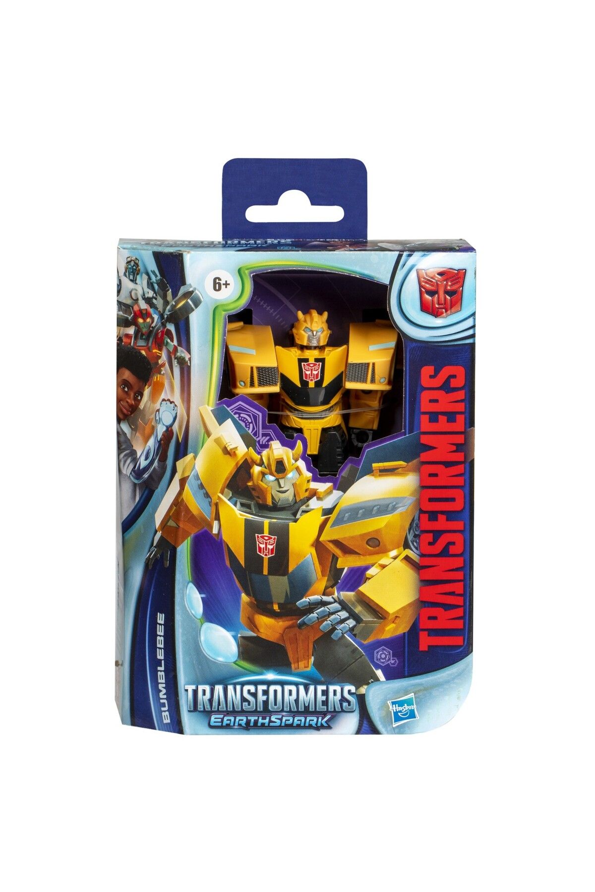 Hasbro-TRANSFORMERS FIGURINA EARTHSPARK DELUXE BUMBLEBEE 12.5CM 1