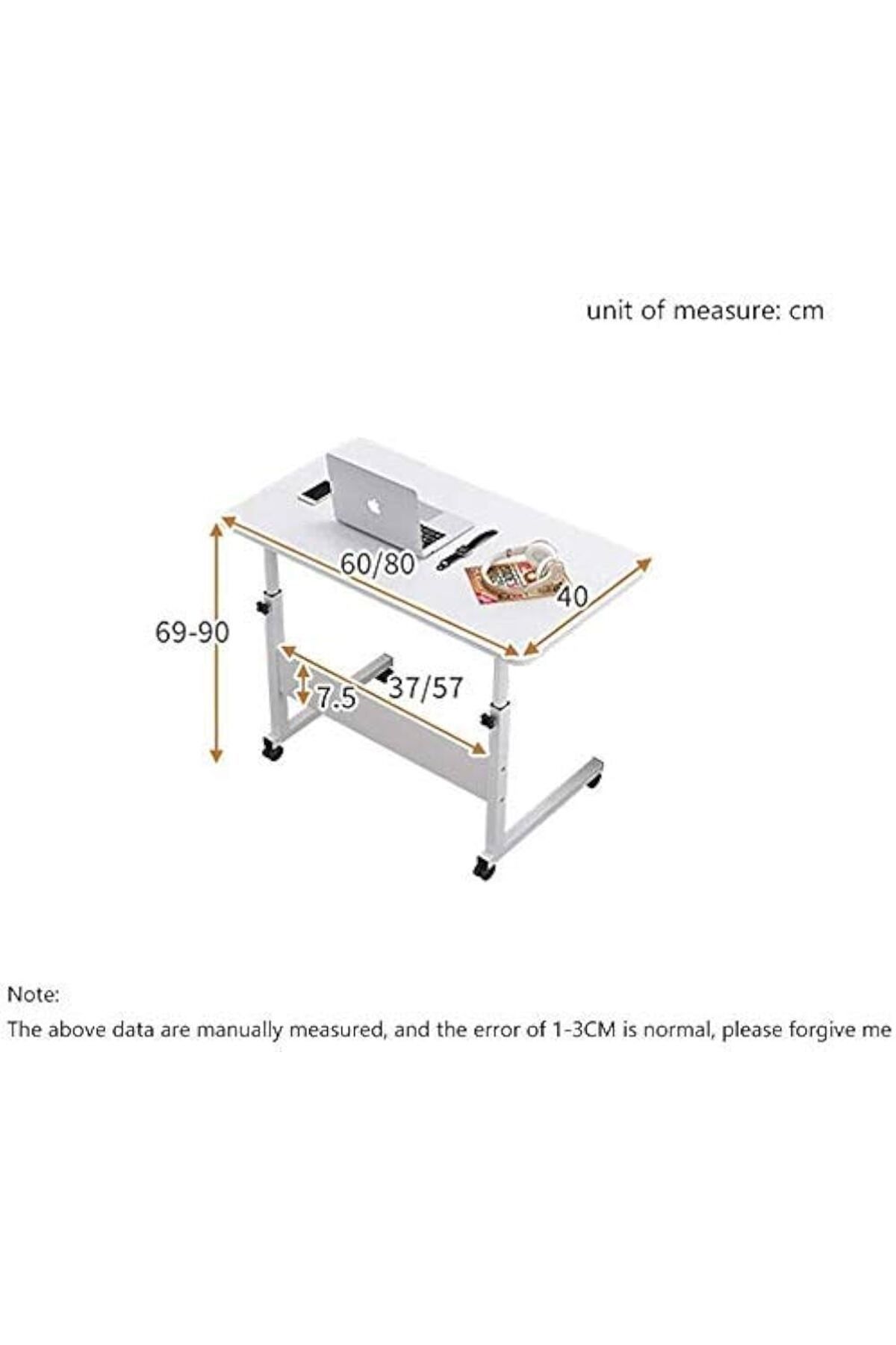 1st-طاولة لاب توب متحركة قابلة للتعديل (40*60 سم) – متعددة الألوان 4