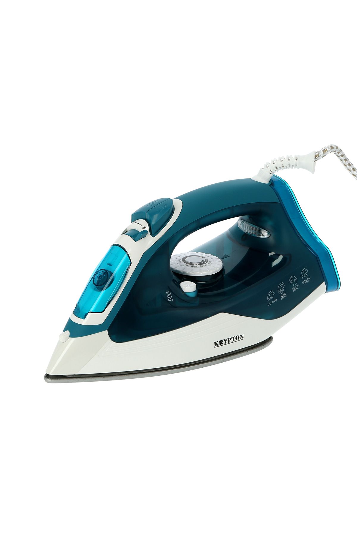 KRYPTON-2000W  Wet& Dry Steam Iron with Self Clean Function| Non-Stick Soleplate|KNSI6053 3