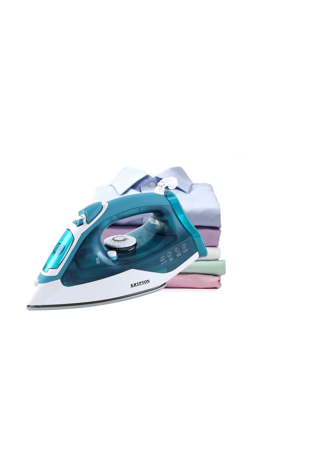 KRYPTON-2000W  Wet& Dry Steam Iron with Self Clean Function| Non-Stick Soleplate|KNSI6053 5