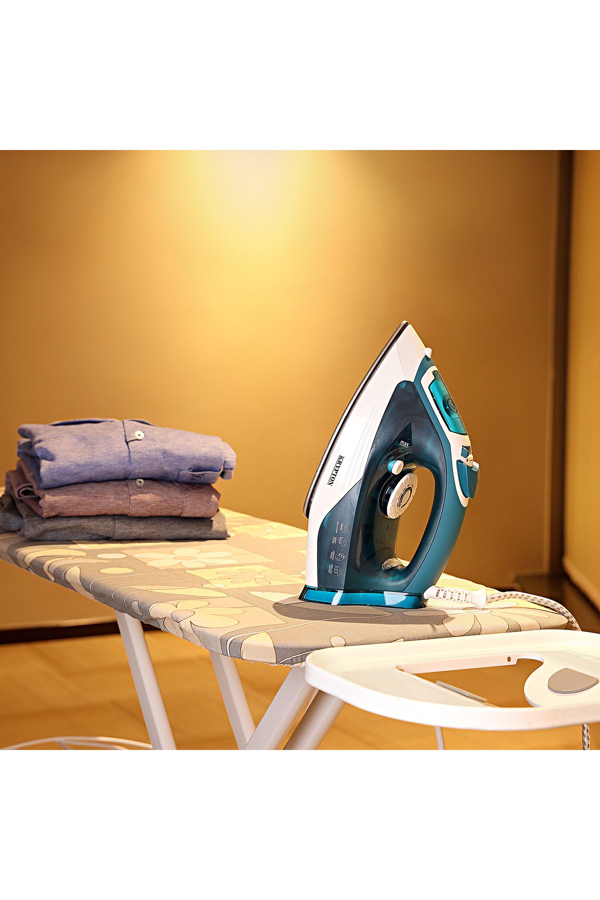 KRYPTON-2000W  Wet& Dry Steam Iron with Self Clean Function| Non-Stick Soleplate|KNSI6053 4