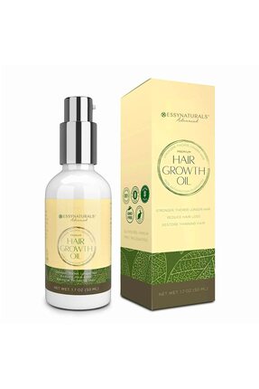 EssyNaturals Saç Uzatma Yağı | Biotin, Kafein Ve Hint Yağı Ile Daha Dolgun Ve...