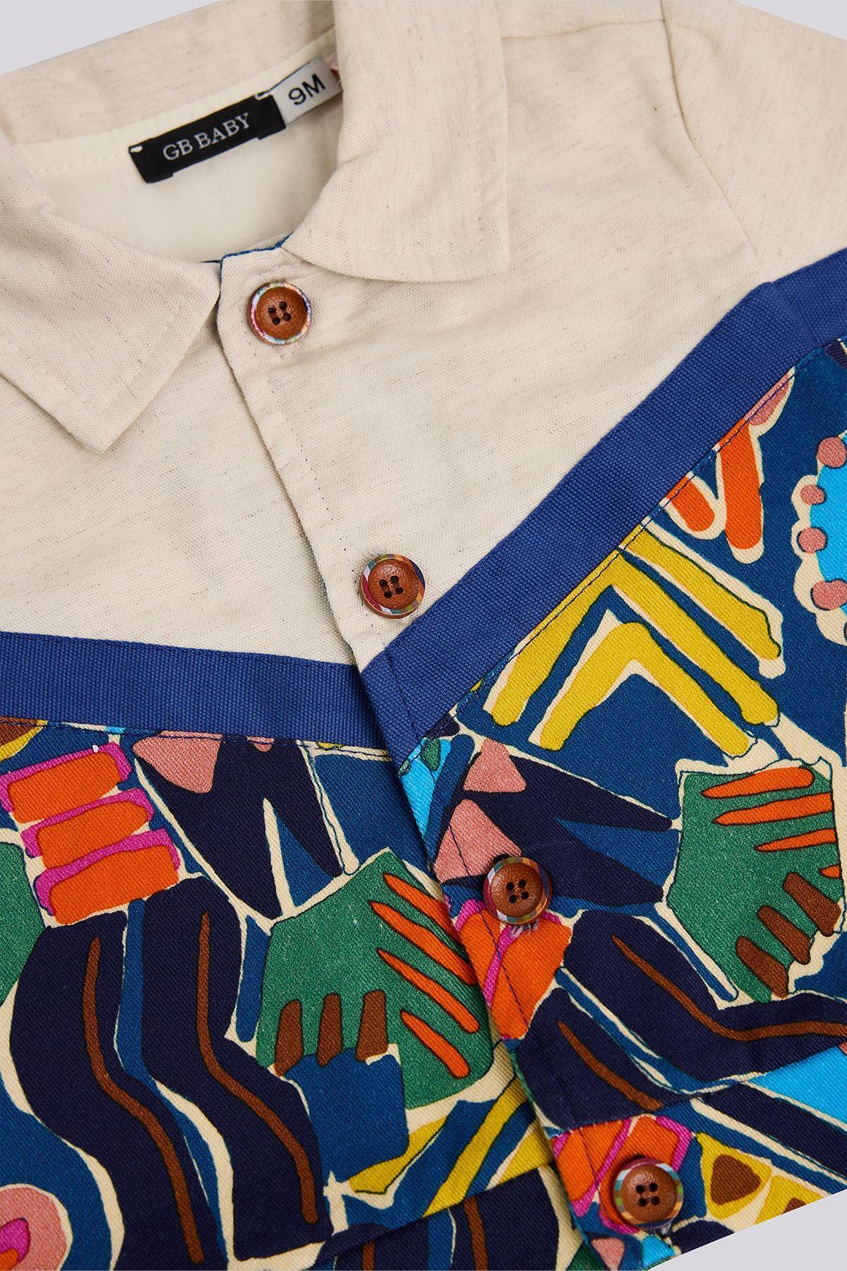 GB Baby BG Store Erkek Bebek Desenli Ceket fotoğrafı 3 (önizleme)