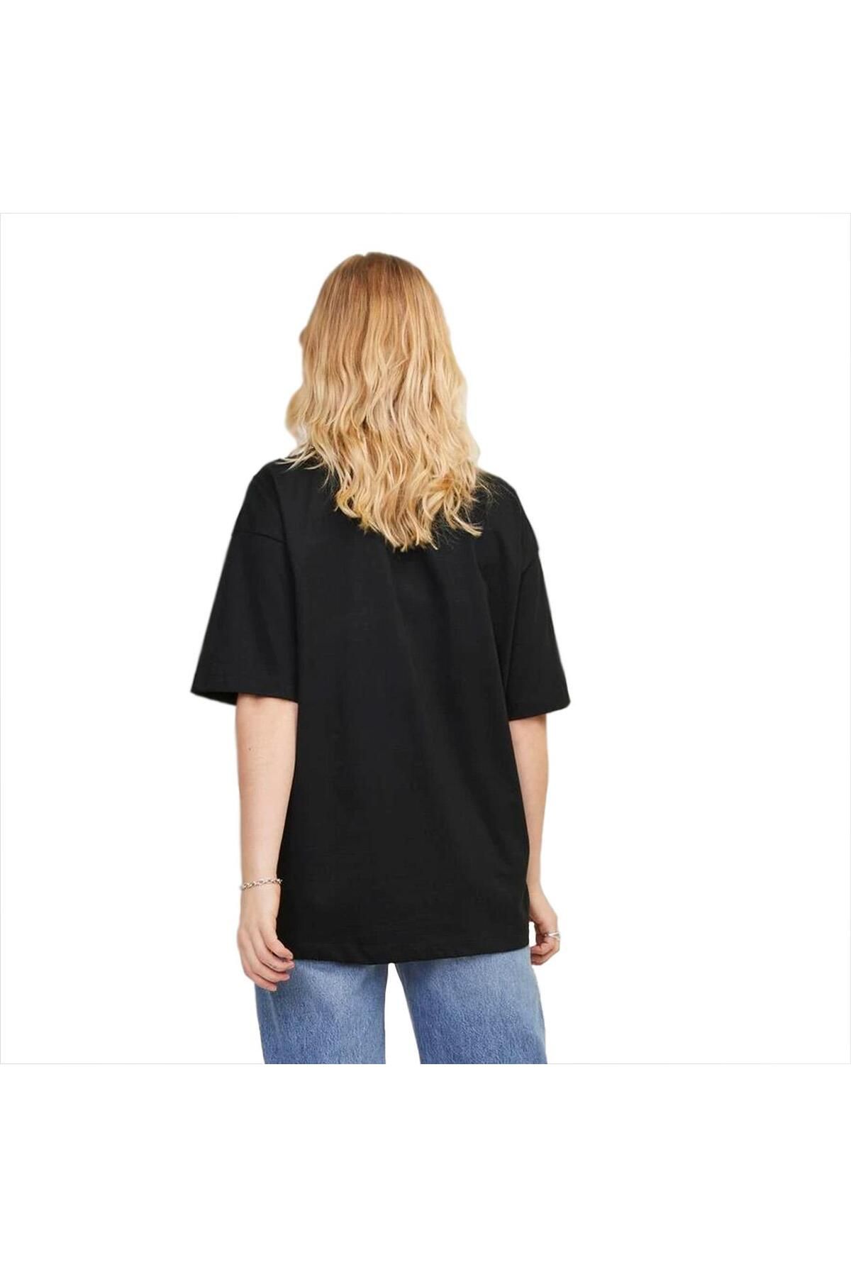 JJXX-12252007   Jxvaleria Ovs Ss t Shirt Jrs Sn Black 4