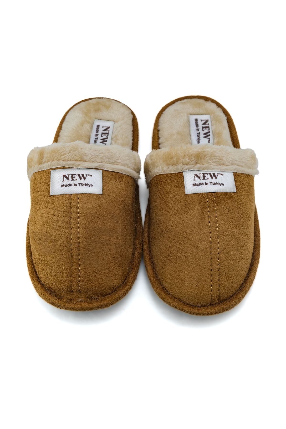 NewOneMall-Unisex βελούδινες μάλλινες παντόφλες που πλένονται - Πακέτο προίκας επισκεπτών με γούνα στο εσωτερικό 2