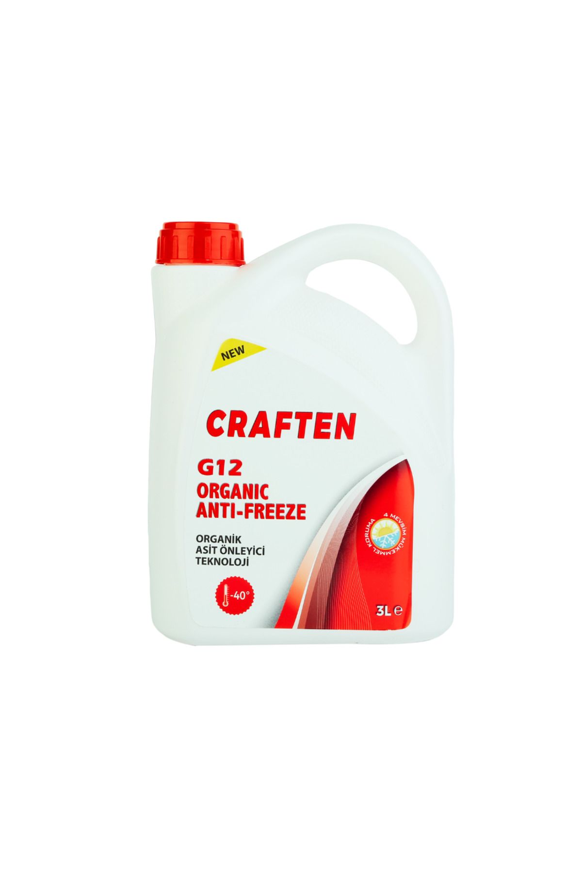 Craften 3 Litre Organik Antifriz