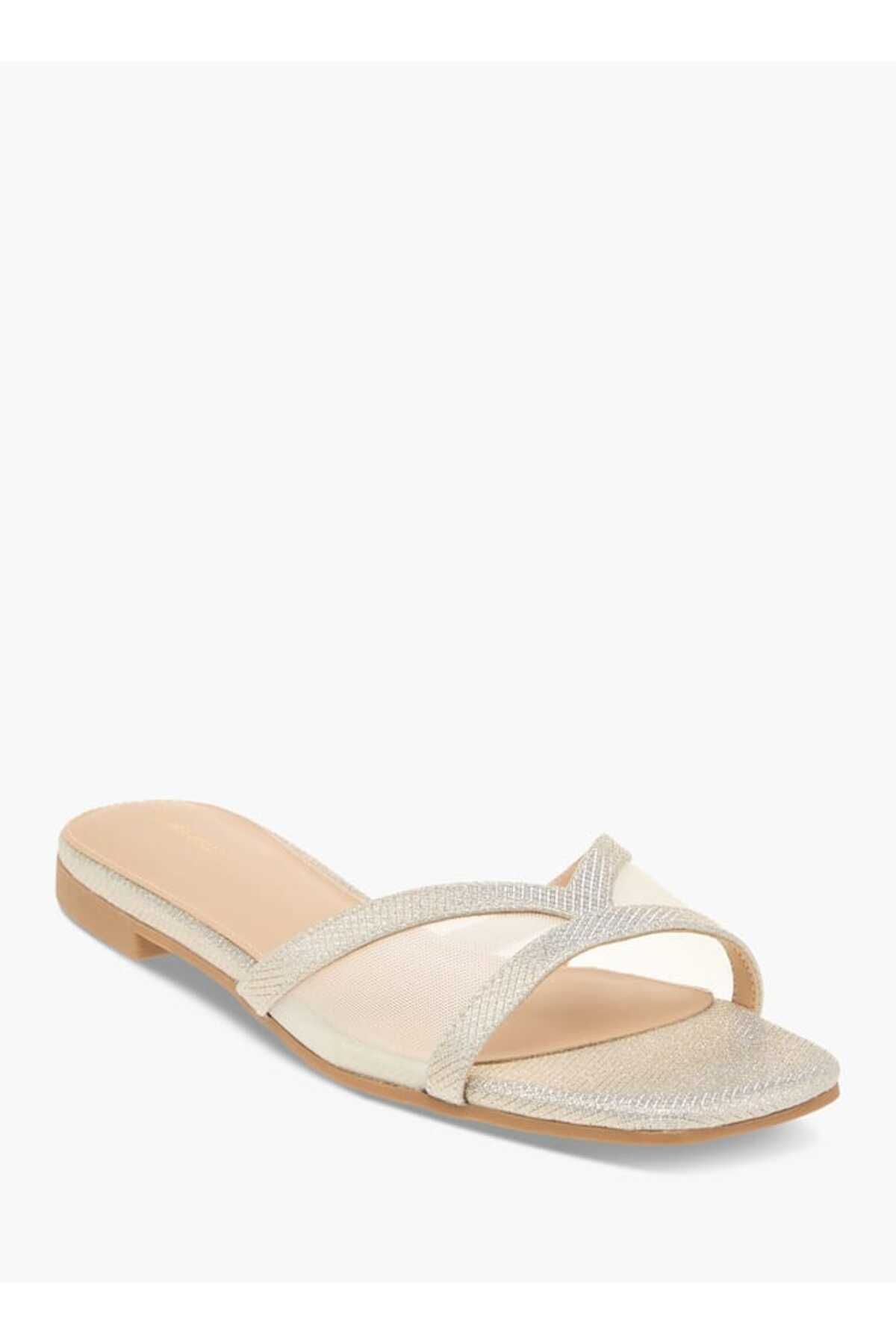 Flora Bella by Shoexpress-Flora Bella Textured Slip-On Sandals 2