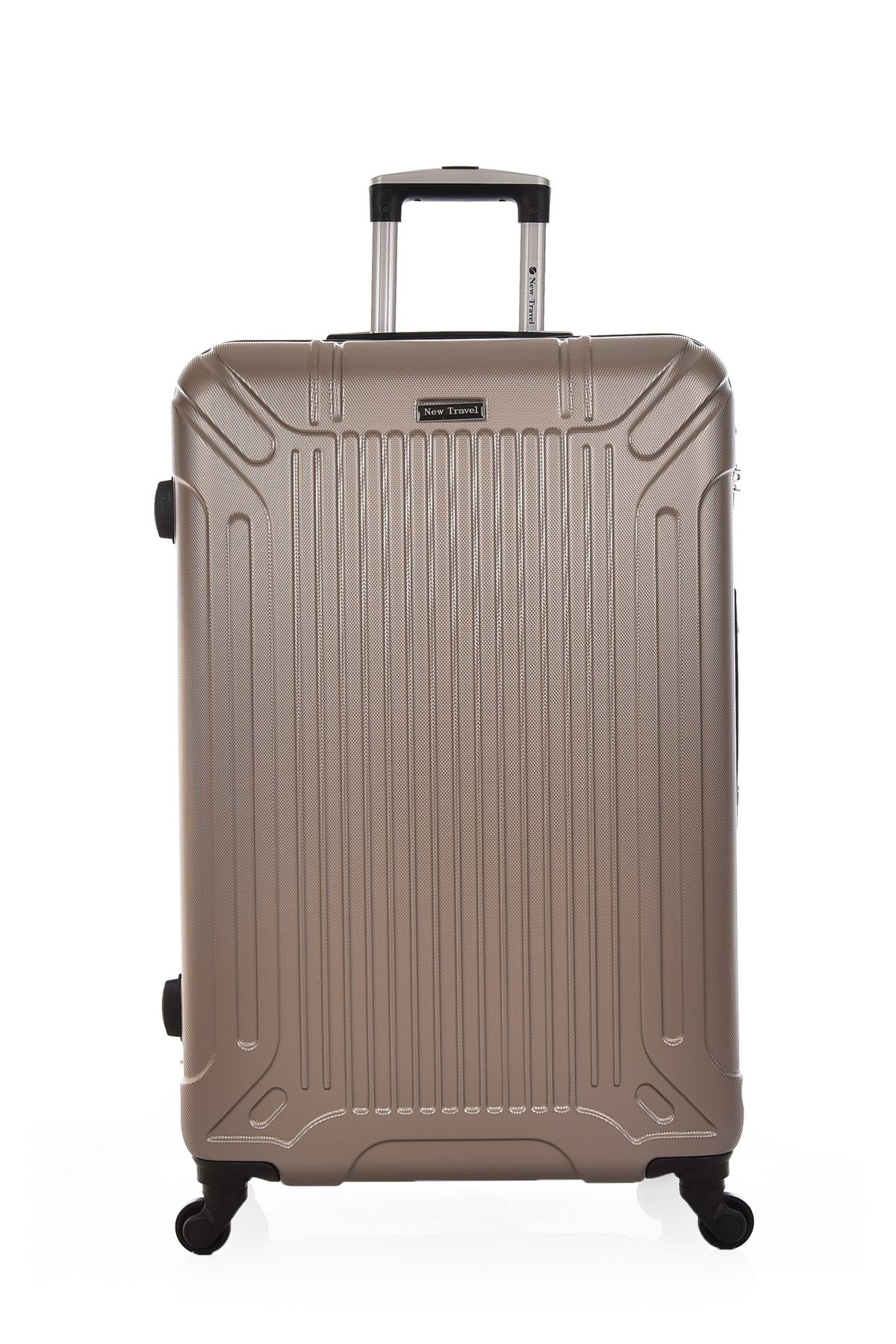 New Travel-مجموعة حقائب سفر صلبة من مادة ABS مكونة من 4 قطع مع حقيبة تجميل مقاس 28/24/20/12 بوصة 0176/4P 2