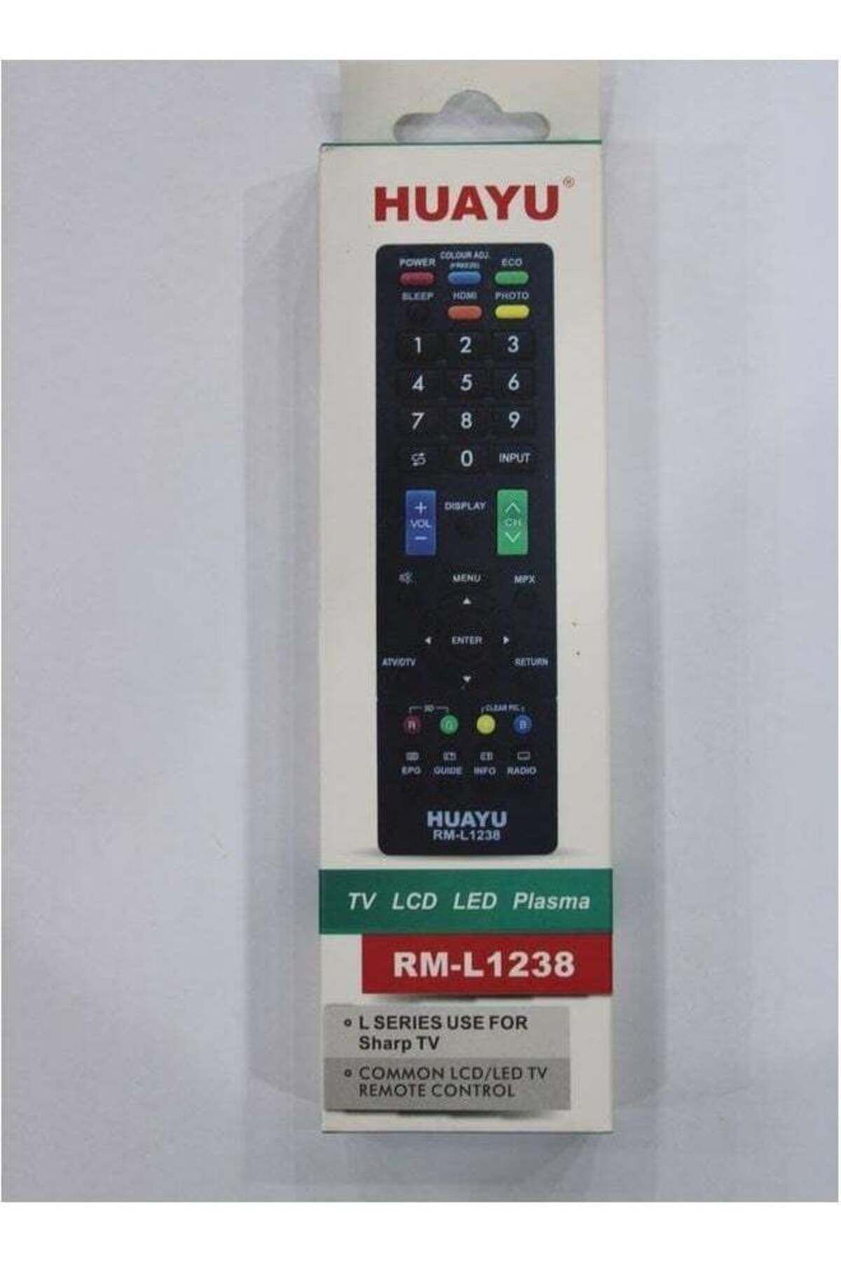 erorex-Universal Remote Control For Sharp Lcd Led Tv Hd Plasma Rm-L1238 Replacement 2