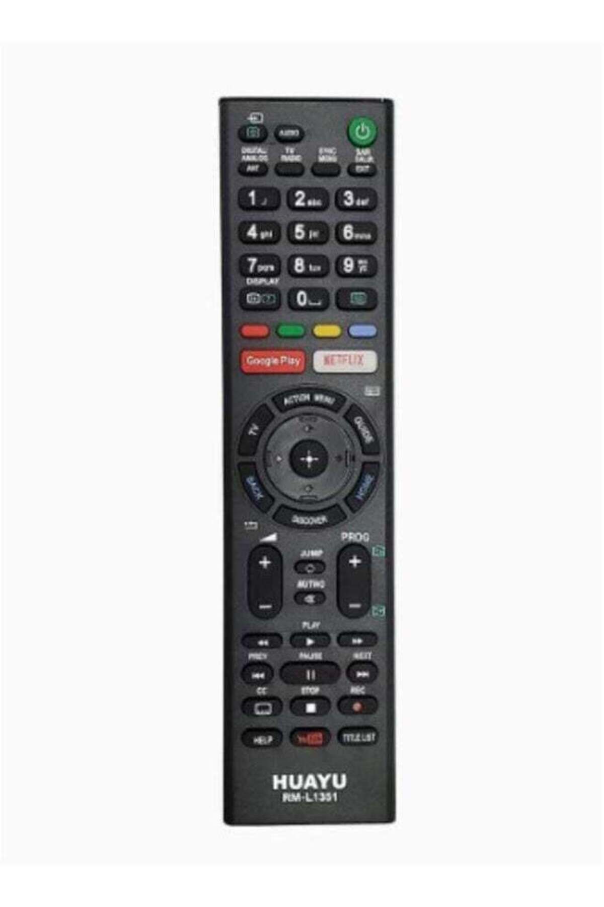 erorex-Remote Control For Sony Smart Android Tv With Googleplay Netflix And Youtube Function 1