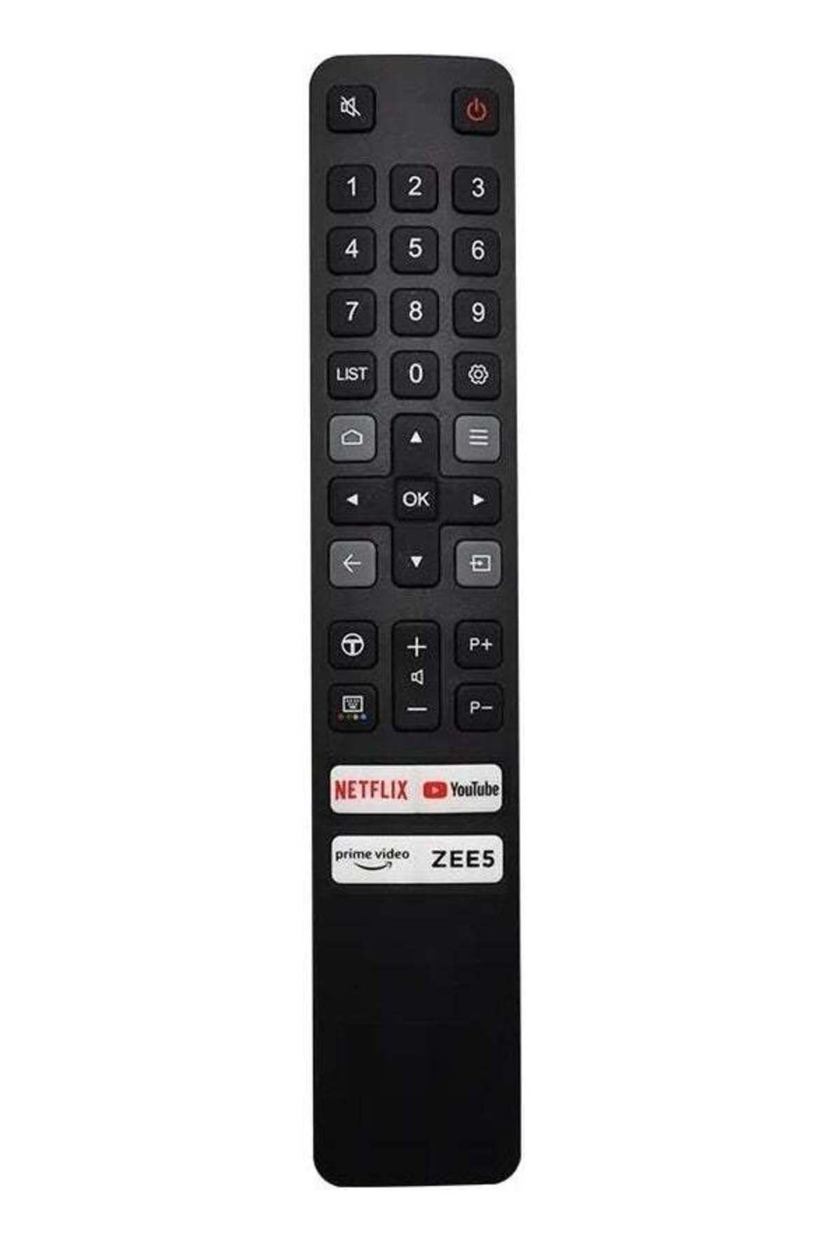 erorex-Tcl 55P725 Android TV Remote Control-Without Microphone 1