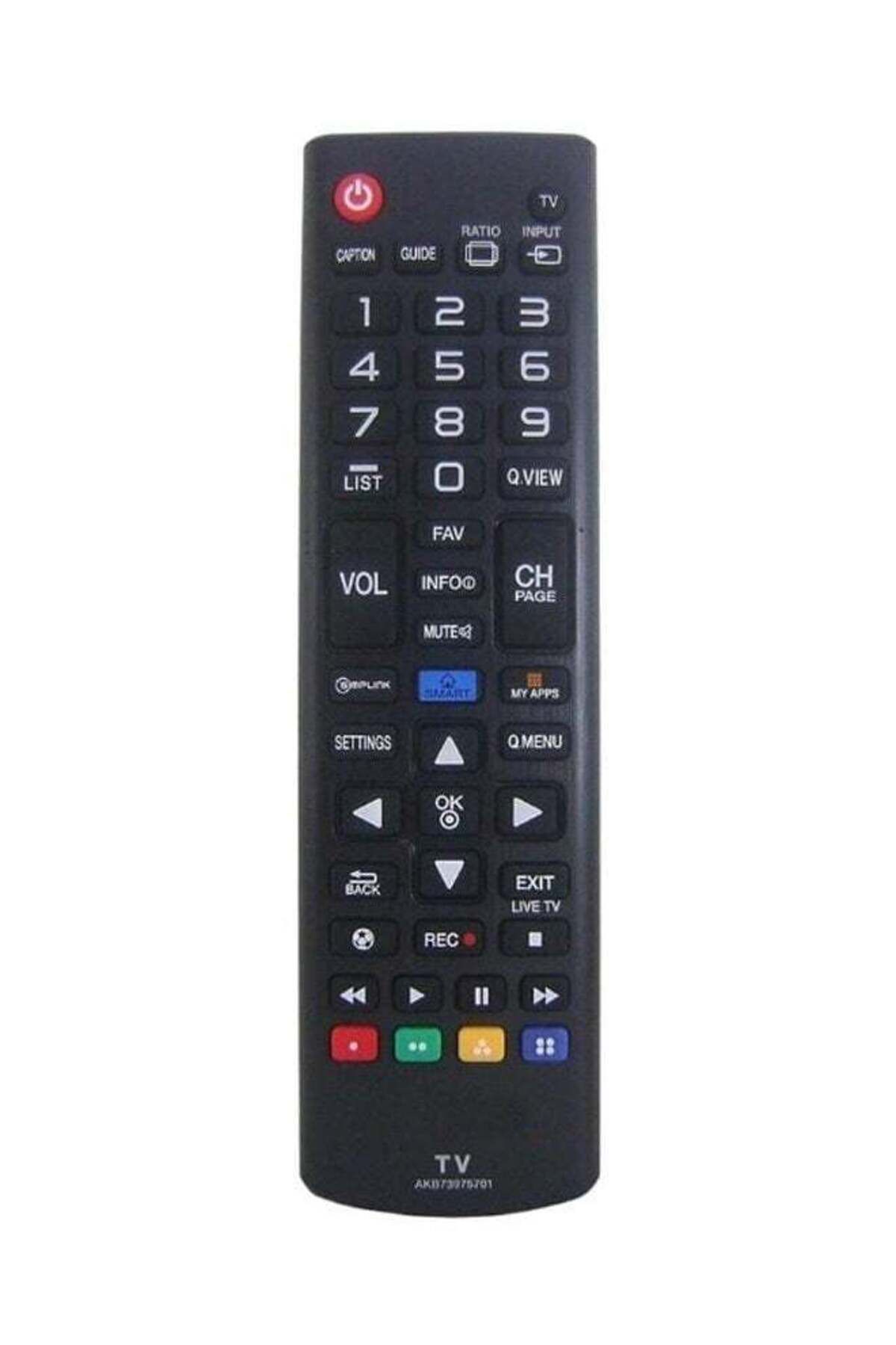 erorex-Remote Control For LG Smart TV Black 1