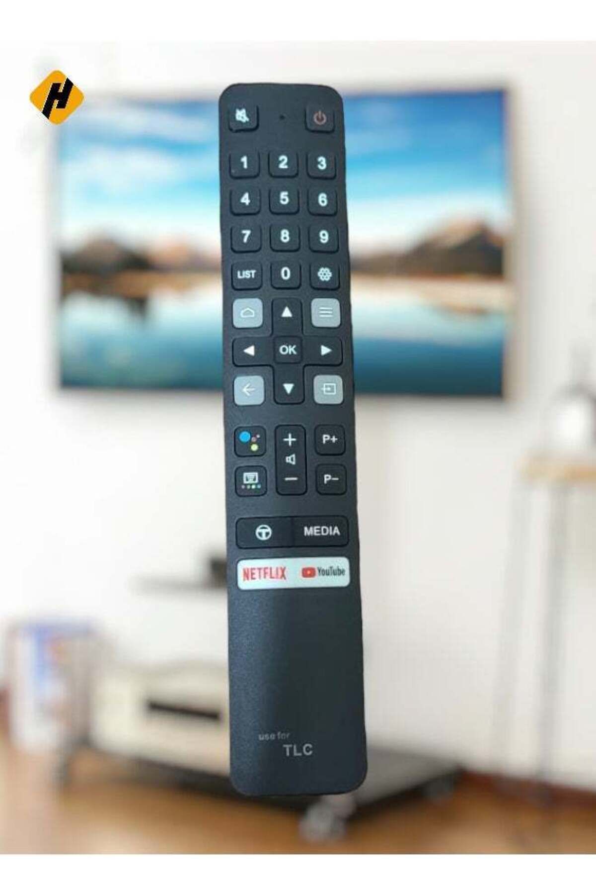 erorex-RC901V FMR1 Replaced Remote Control fit for TCL Android Smart TV 1
