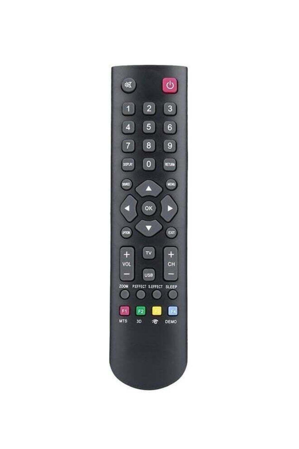 erorex-جهاز تحكم عن بعد عالمي بديل لجهاز Tcl باللون الأسود 1