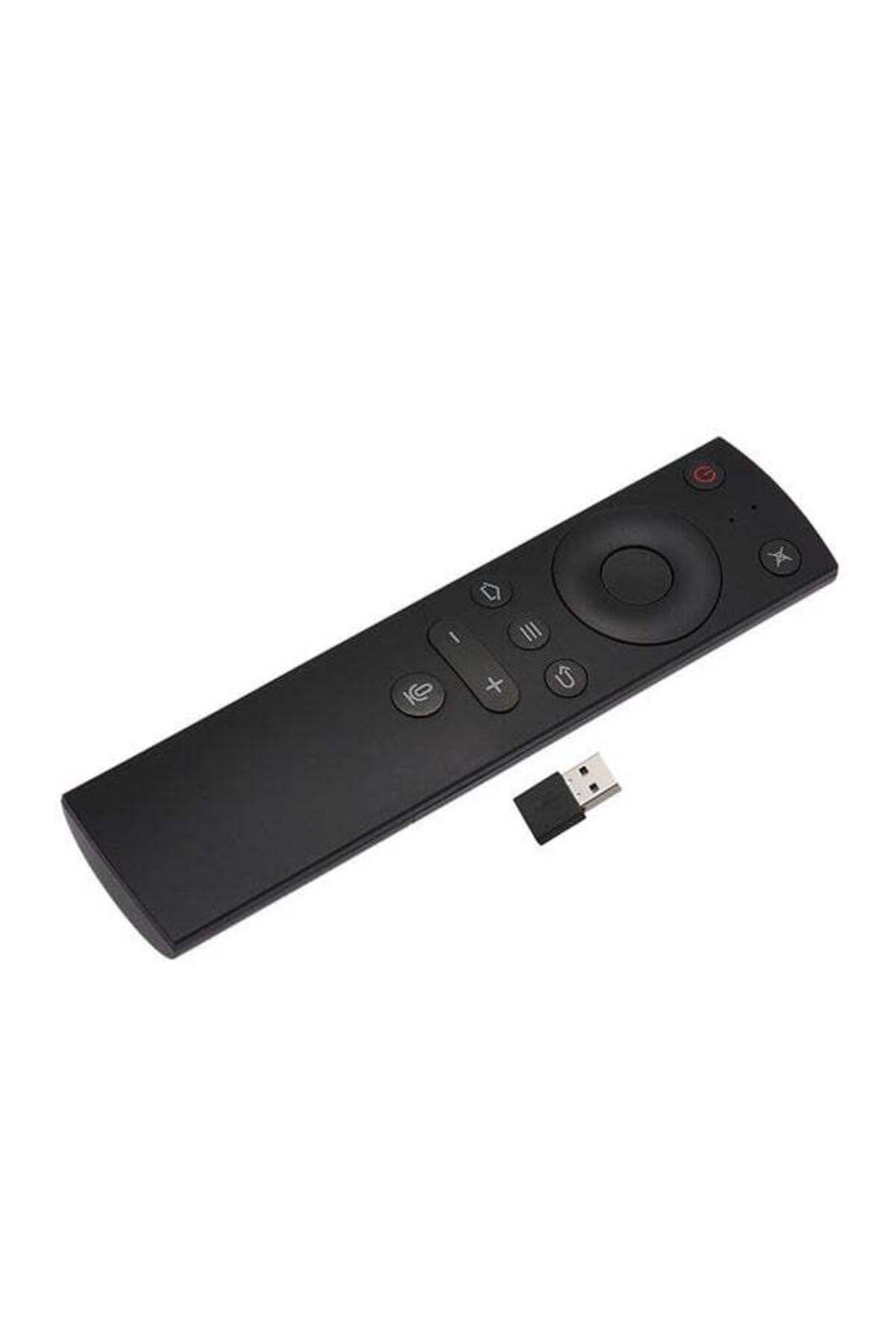 erorex-Wireless Remote Control With Voice Control For Android TV Box Black 1