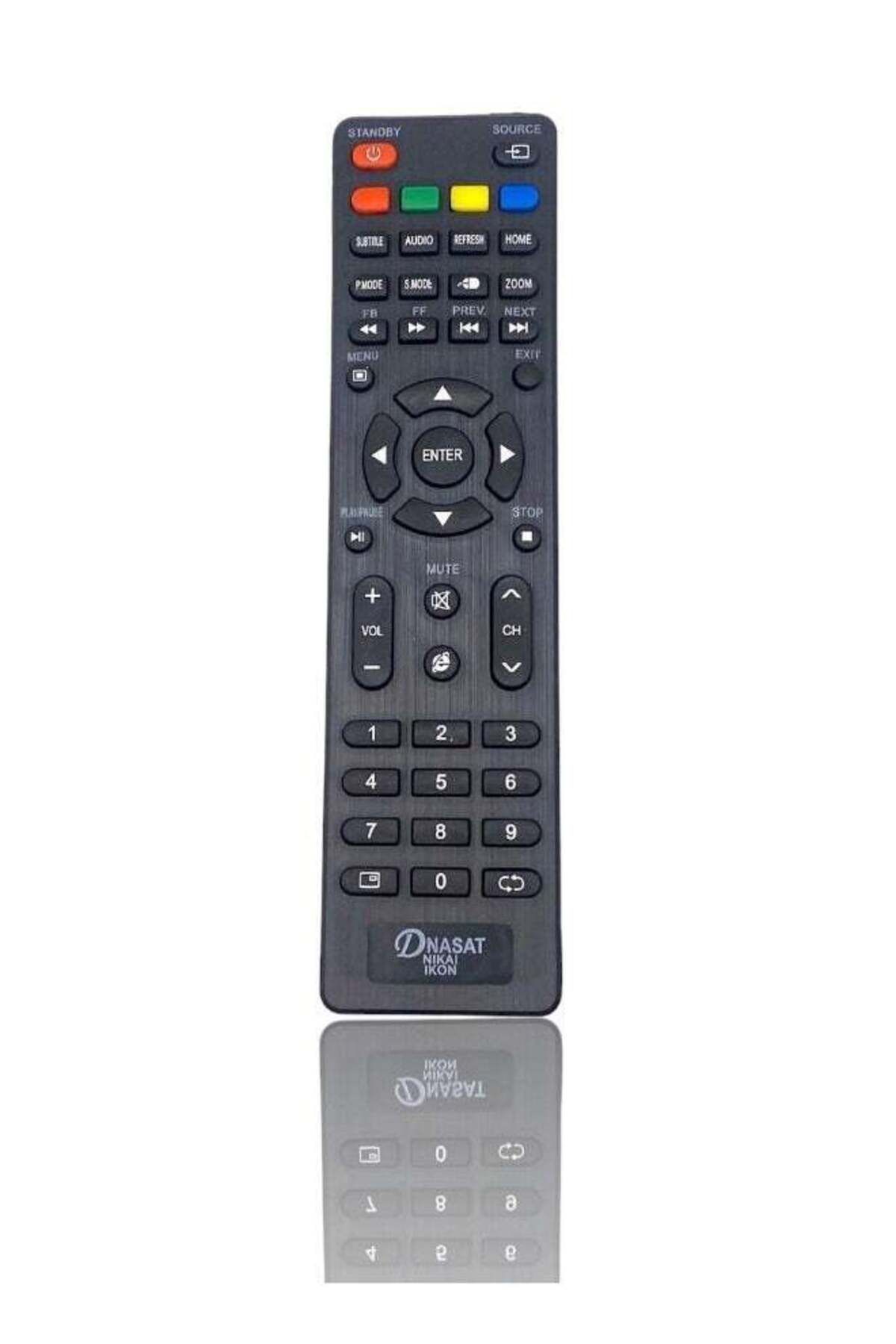 erorex-Replacement Remote Controller For Receiver Dansat Nikai Ikon 2