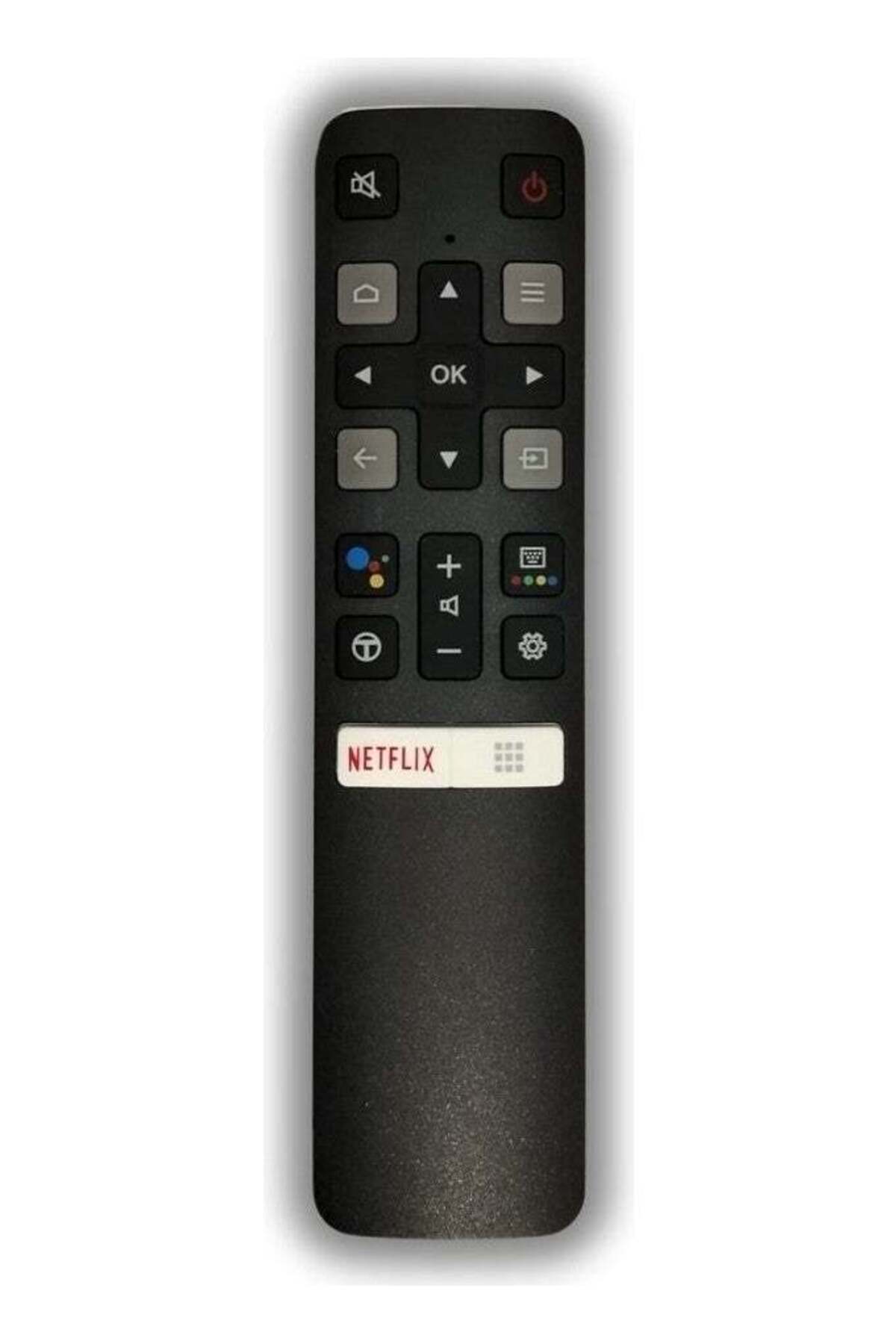 erorex-جهاز التحكم عن بعد لتلفزيون Tcl LED يعمل بنظام Android بدون أوامر صوتية KK-0290 1
