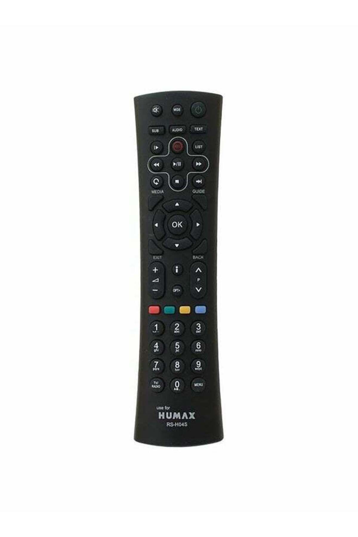 erorex-Humax Osn Receiver Remote Control Black 1