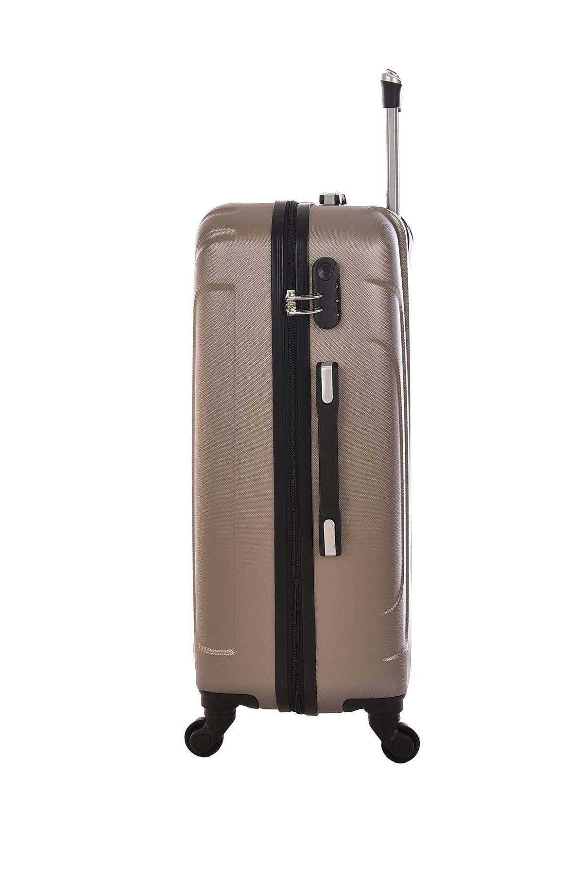 New Travel-مجموعة حقائب سفر صلبة من مادة ABS مكونة من 4 قطع مع حقيبة تجميل مقاس 28/24/20/12 بوصة 0176/4P 4
