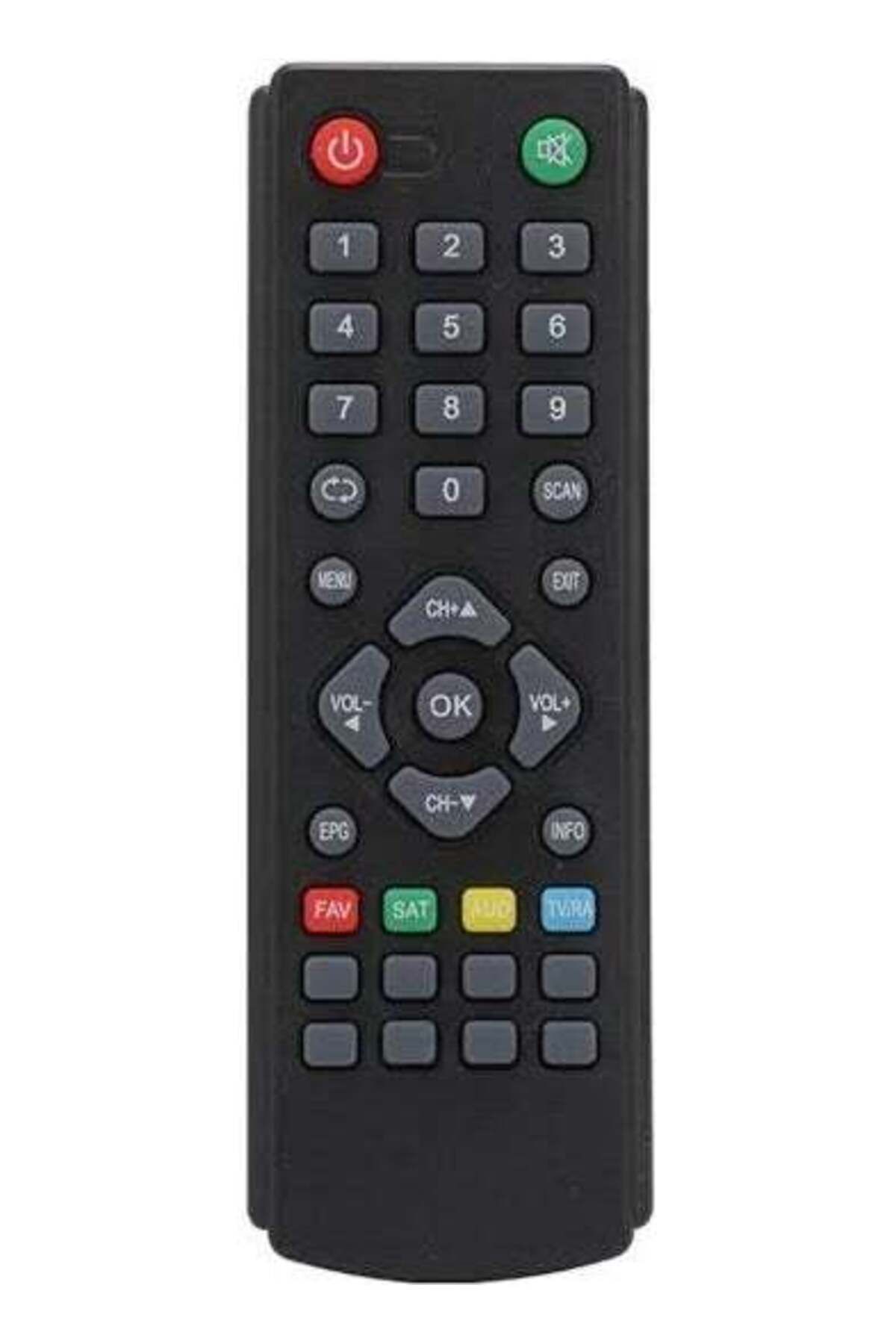 erorex-Rose DR-5040 Mini Scart Satellite Receiver Remote Satellite Remote Epg 1