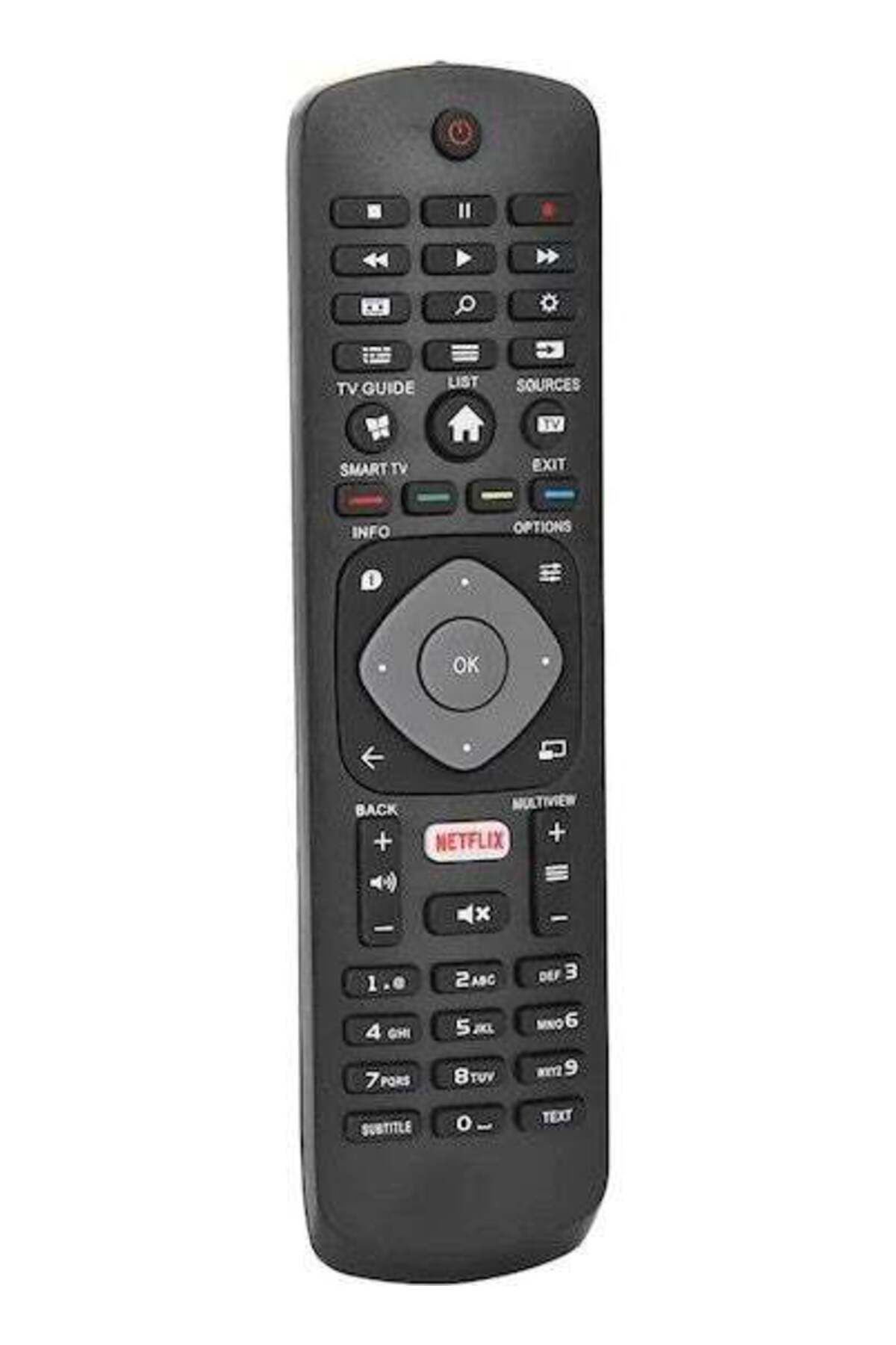 erorex-جهاز التحكم عن بعد لتلفزيون فيليبس 55PUS7503/12 LCD LED مع زر Netflix 5