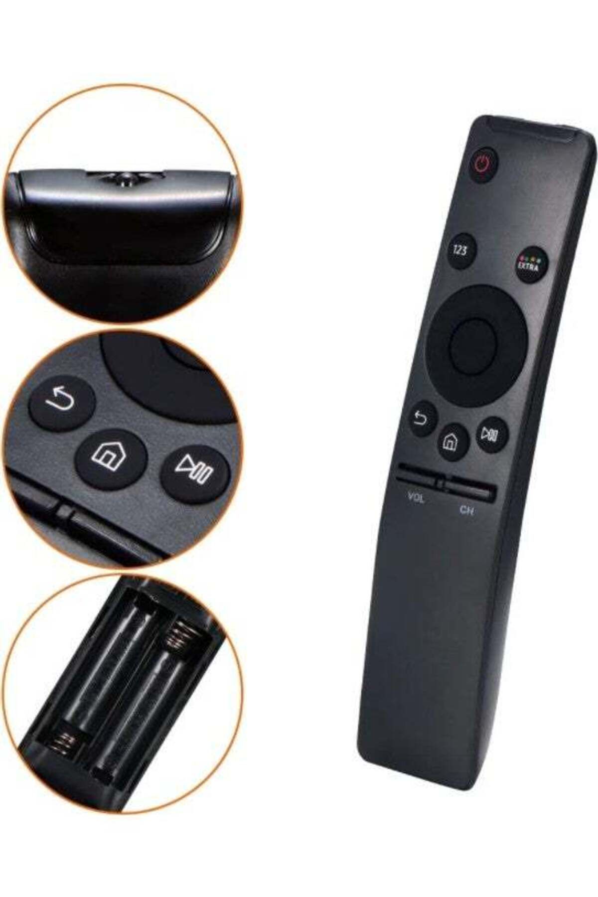 erorex-Samsung K and M Series Compatible LED-Lcd TV Smart Remote BN59-01259B For All Models - Kvem 3