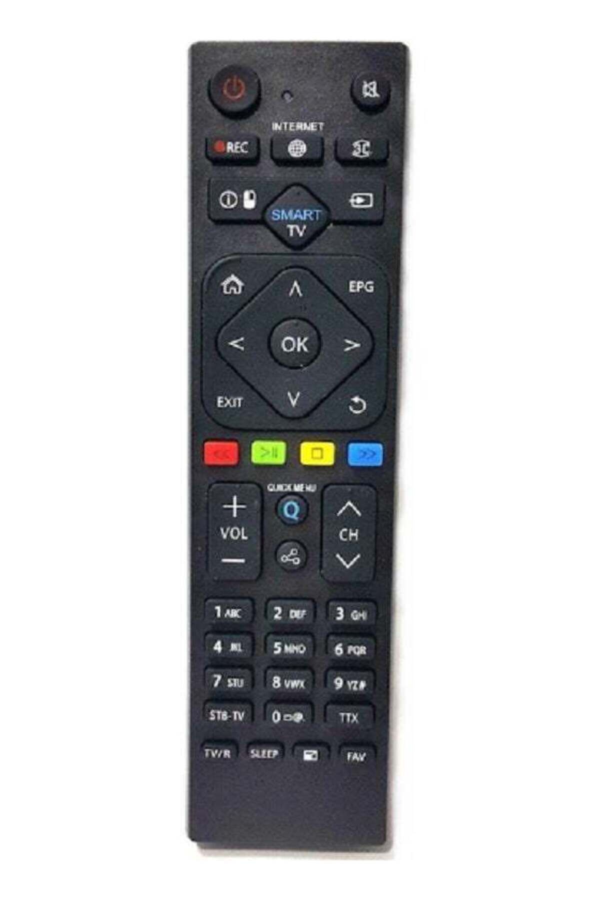 erorex-Axen AX43DIK023/1022 LCD LED TV Remote Control Smart Button Remote Control 3
