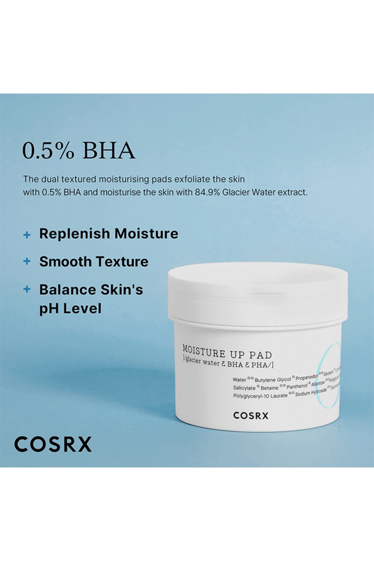 Cosrx-One Step Moisture Up Pad 3