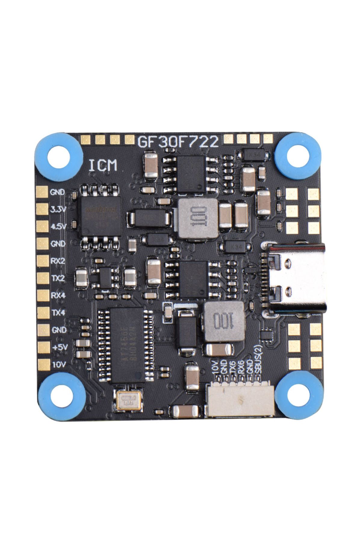 Choice-JHEMCU GF30F722-ICM F7 Flight Control Dual BEC 5V 10V OSD HD 3-8S Input 30X30mm for RC FPV Freest... 3