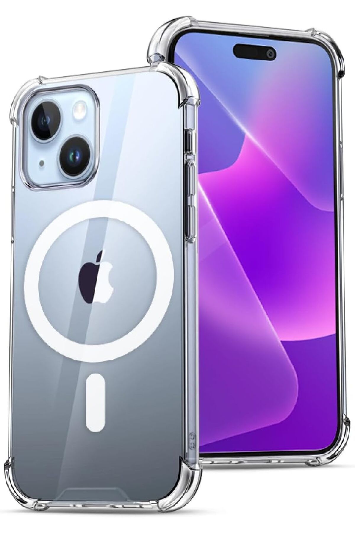 HYPHEN-جراب DURO MagSafe Drop Case - iPhone 15 Plus - مقاس 6.7 بوصة - جراب مقاوم للسقوط من ارتفاع 10 أقدام 2