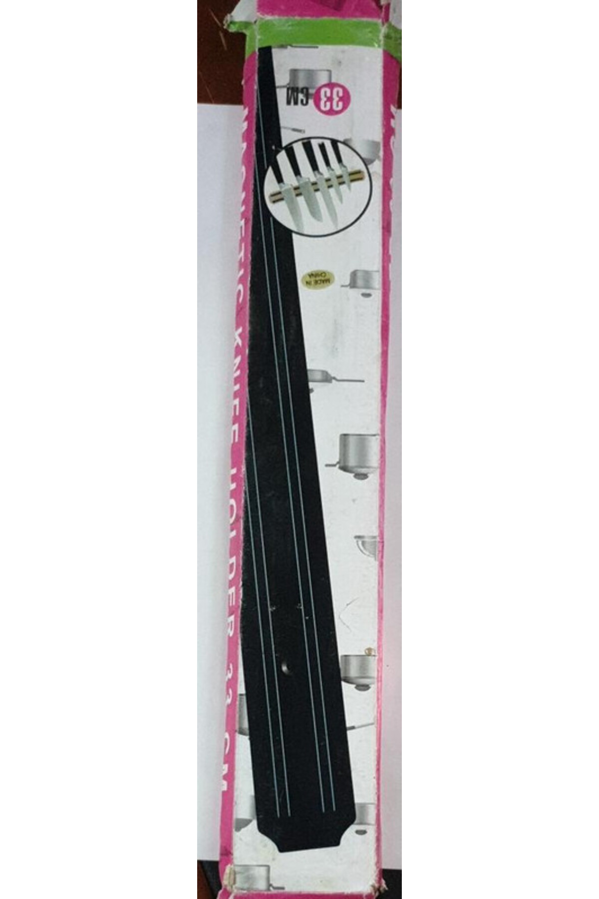 قطعة واحدة، حامل سكاكين مغناطيسي للجدار، شريط سكين مغناطيسي، -