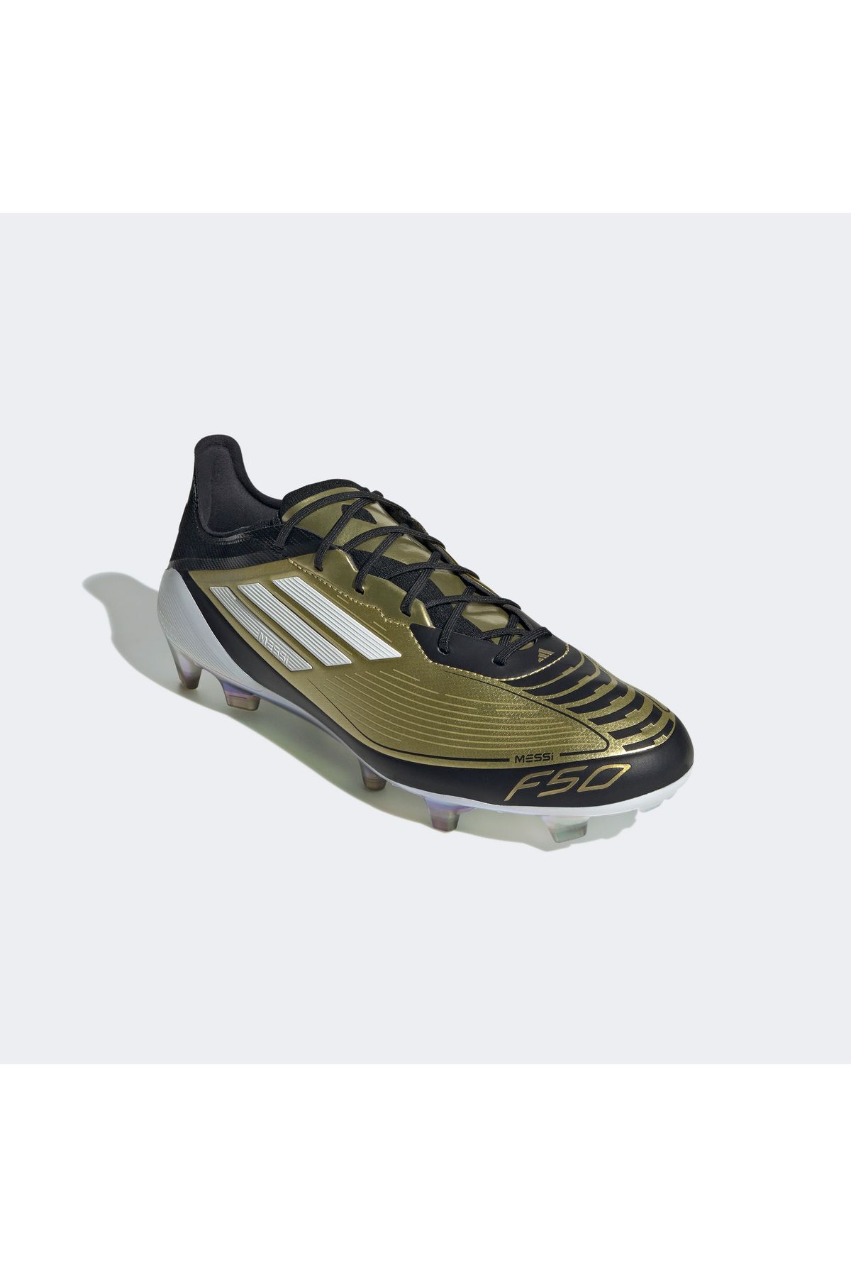 adidas-حذاء F50 Elite FG Messi للرجال باللون الأصفر 2