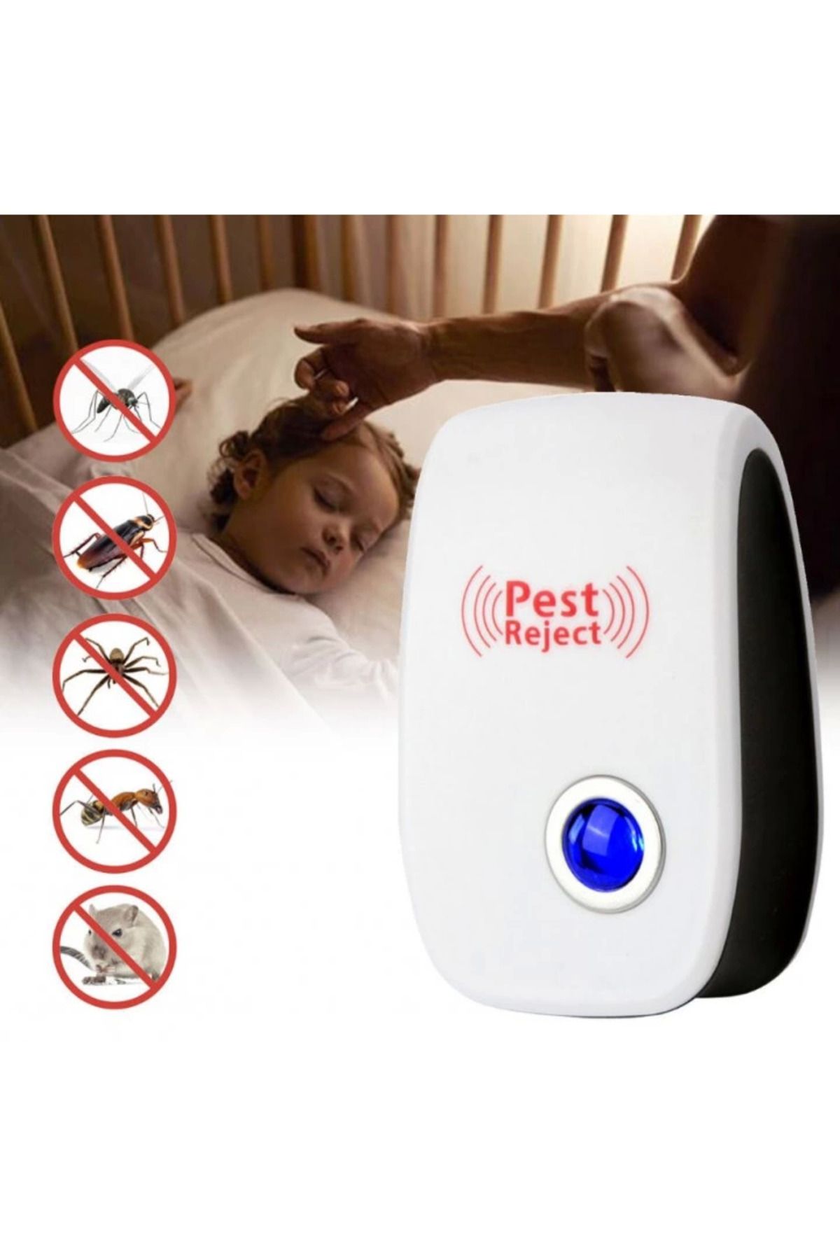 Easy Tedarik Pest Reject Elektronik Fare Ve Haşere Kovucu