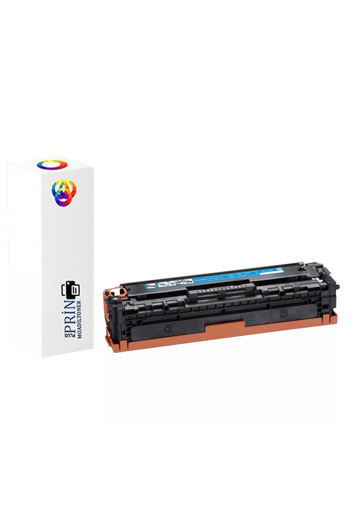 Plusprint CRG-731 Mavi Muadil Toner