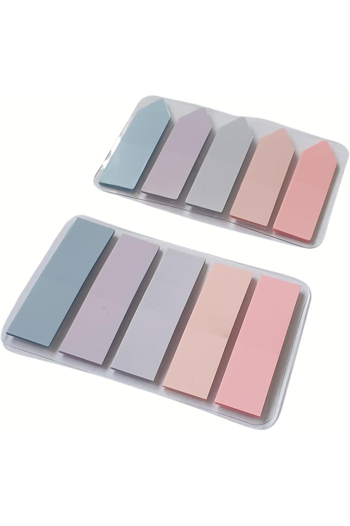 STOREMAX srhtDS Sticky Notes Şeffaf Renkli Yapışkan Not Kağıtları Film İndeks (Renk 4) Desing 266450
