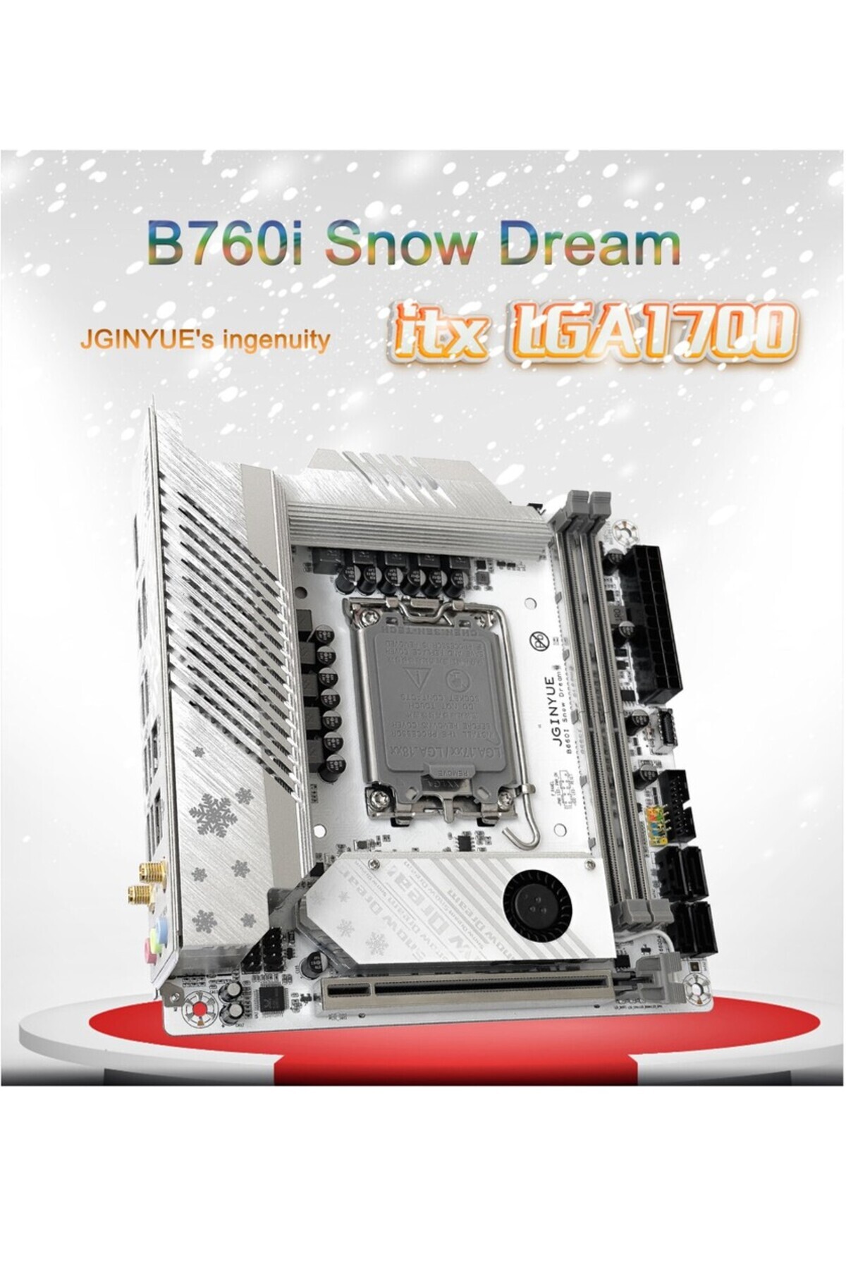 Choice-Motherboards Jginyue B760i Motherboard Lga 1700 Support Intel Core I3/i5/i7/i9 12th 13th Ddr4 Memory 5