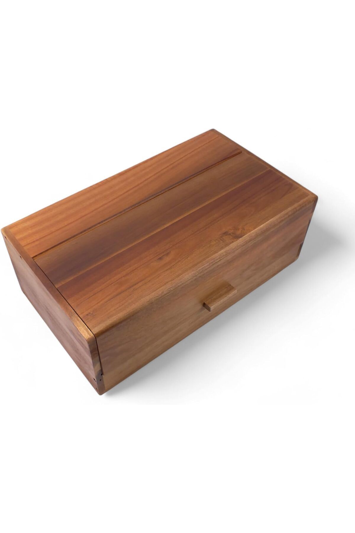 STOREMAX daliashops Akasya Ekmek Kutusu Ekmek Dolabı 40 * 23 * 14cm, Ekmek Sepeti Sandığı, Ekmeklik, Çok
